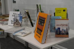 books on display