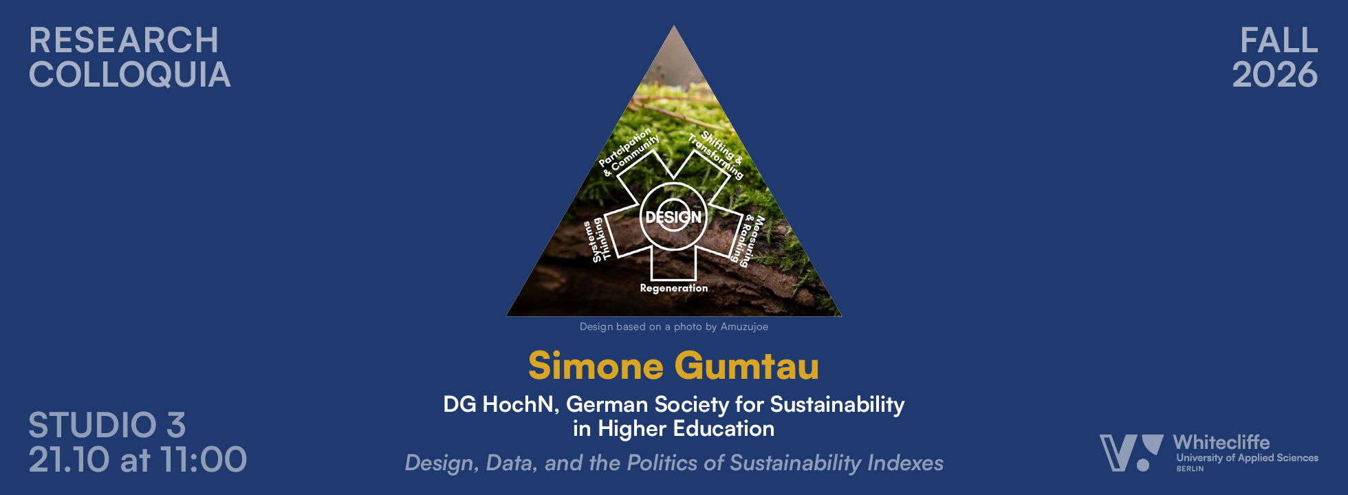 Research Colloquia: Simone Gumtau 21 Oct 2026